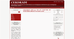 Desktop Screenshot of cerdradi.u-bordeaux4.fr