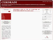 Tablet Screenshot of cerdradi.u-bordeaux4.fr