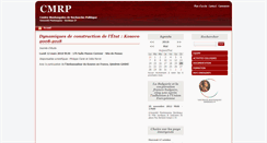 Desktop Screenshot of cmrp.u-bordeaux4.fr