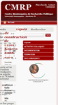 Mobile Screenshot of cmrp.u-bordeaux4.fr