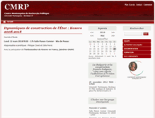 Tablet Screenshot of cmrp.u-bordeaux4.fr