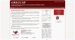 Desktop Screenshot of greccap.u-bordeaux4.fr