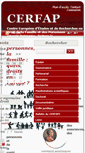 Mobile Screenshot of cerfap.u-bordeaux4.fr