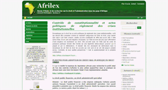 Desktop Screenshot of afrilex.u-bordeaux4.fr