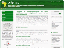 Tablet Screenshot of afrilex.u-bordeaux4.fr